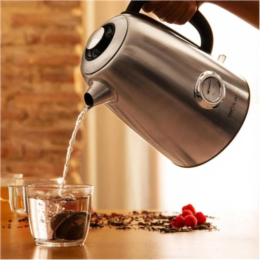 Cecotec Virdulys | Thermosense 620 Vintage | Electric | 2200 W | 1.7 L | Nerūdijantis plienas | 360° rotational base | Nerūdijantis plienas