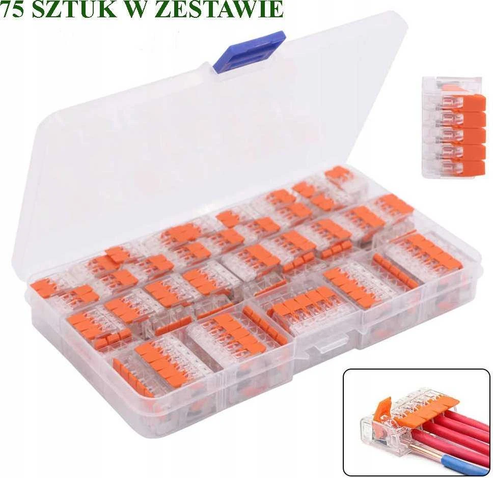 Zestaw Oem Greitųjų elektros jungčių komplektas 75 vnt.