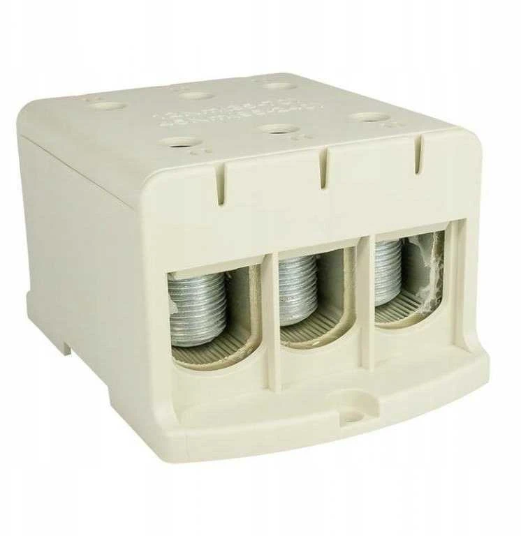 Elektro Plast 48.3241 3 polių paskirstymo-šakos blokas AL/CU 3x240mm2 pilkas plokščias montavimas ir TH bėgelis WLZ35/3x240/s 48.3241