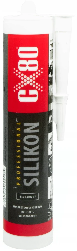 Elektro-Plast CX80 Silikonas profesionalus 310ml bespalvis 99.297
