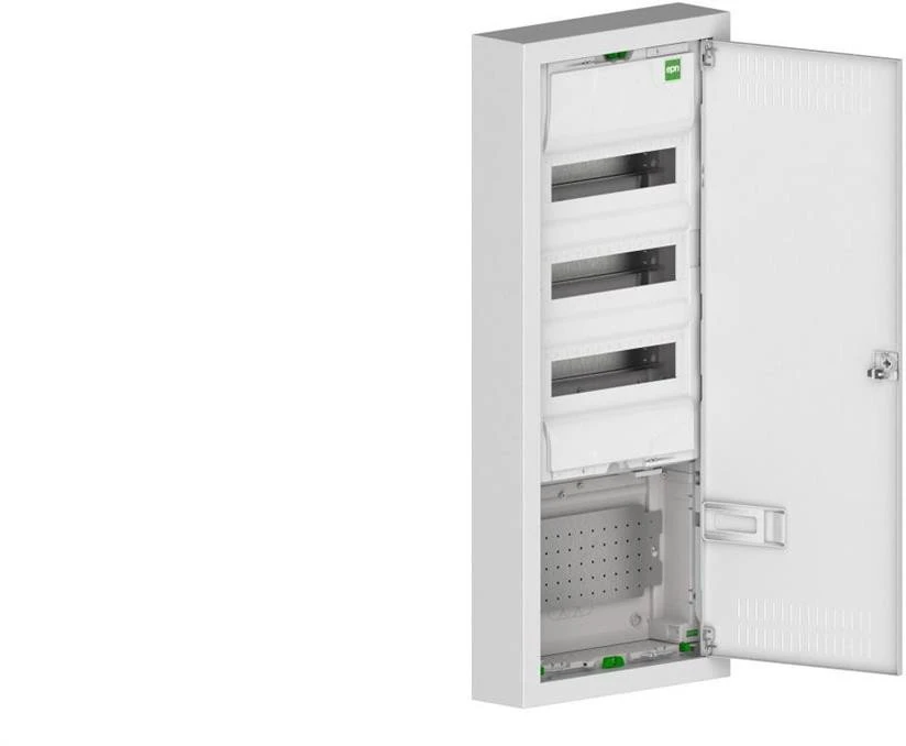 Elektro Plast Nasielsk 2015-30 MSF TWIN RN moduliniai skirstomieji įrenginiai 3x12 (N+PE) + 1X12 paviršiuje montuojama multimedija IP 30 2015-30