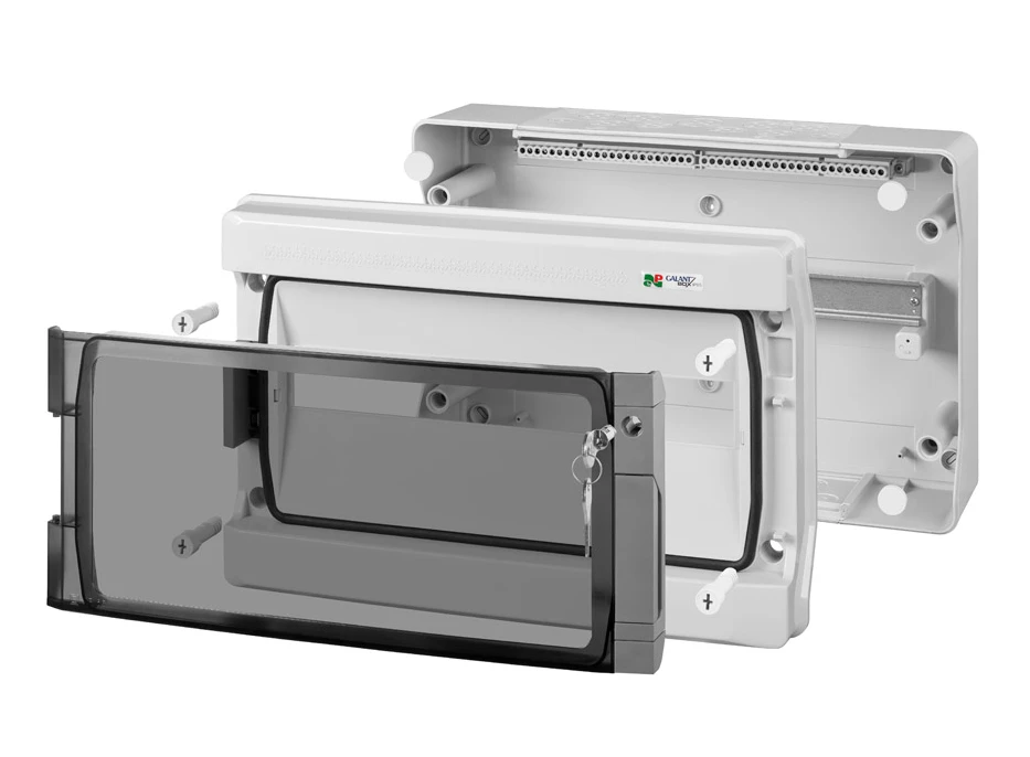 Elektro Plast Nasielsk Elektro-Plast Paviršiaus montuojami moduliniai skirstomieji įrenginiai Galant Plus RN-1/18 IP 65 N+PE (1604-01)