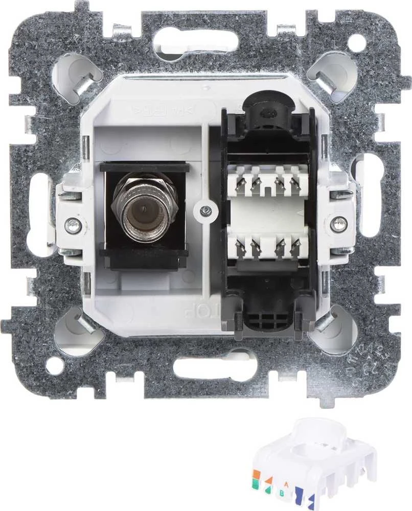 GALUTINIS LIZDAS SANTRA/4190-10/EPN TIPAS F + RJ45 Elektro-Plast