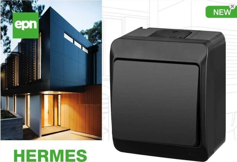 LAIPTINĖS JUNGIKLIS HERMES/0331-09/EPN 250 V 10 A Elektro-Plast