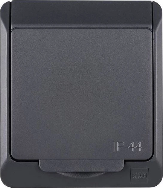 Elektro Plast Nasielsk GN.2P+Z N/T IP44 ANTRACYT HERMES
