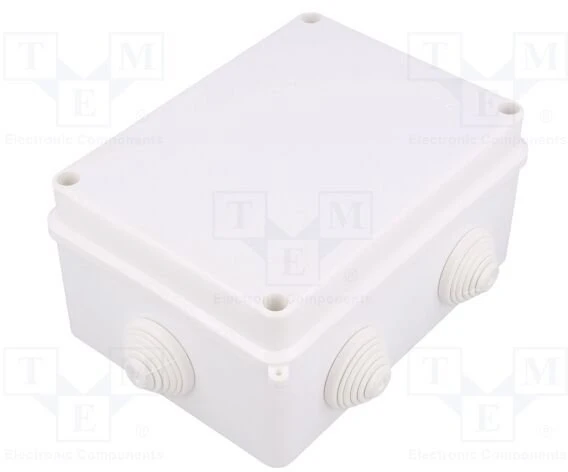 Elektro-Plast Hermetinė dėžutė n/t PK-6 158x118x80mm su gnybtu 4x16mm2 IP55 balta 0228-10