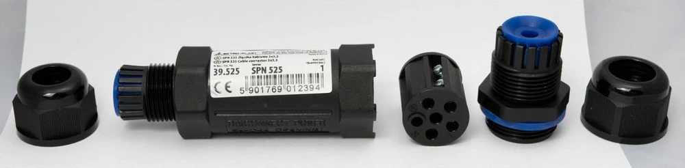 Elektro-Plast Hermetiška kabelio jungtis 5x2,5mm2 16A 250V IP68 SPN 525 39.525