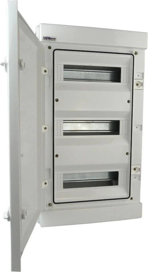 „Elektro-Plast“ hermetiškas paviršinio montavimo paskirstymo skydas 36mod IP65 VDE 36.142 E-P 8444 (RH-36/3B)