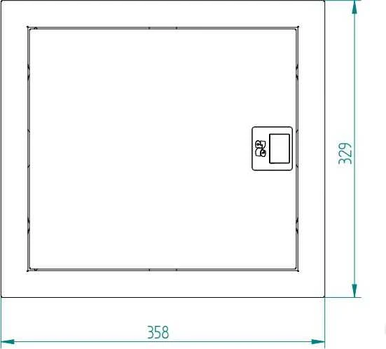 SKIRSTIKLIS PO TINKU 12-MODULINIS MSF-1X12/PT/W/EPN Elektro-Plast