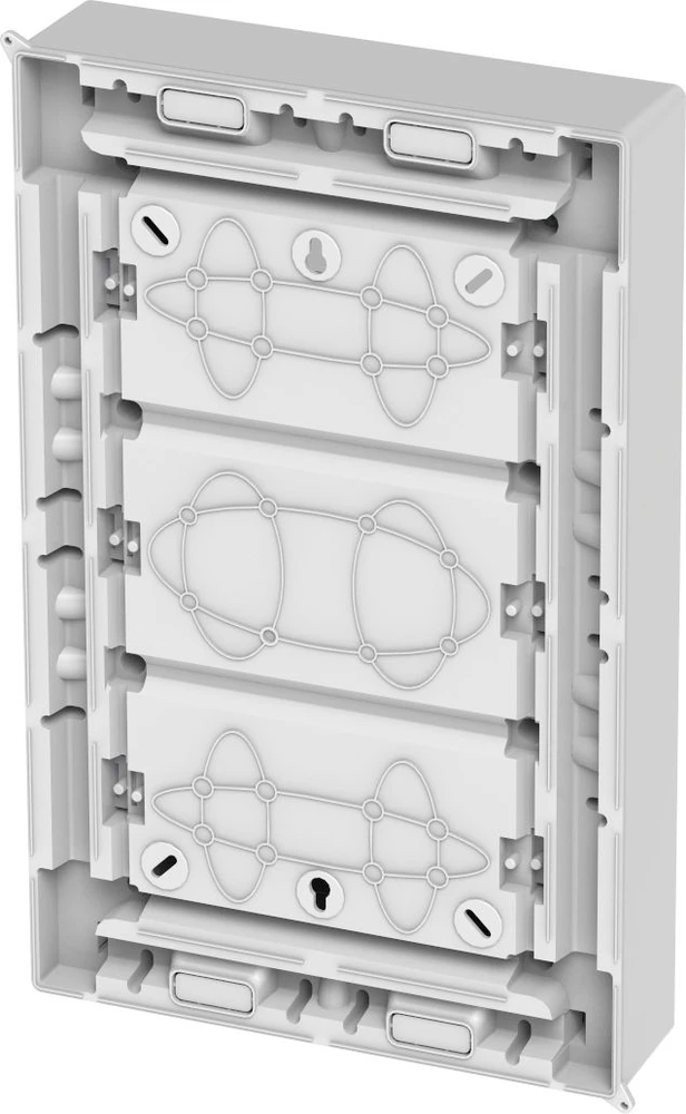 Elektro Plast Nasielsk 2506-01 Modulinis skirstomasis skydas 3x12 n/t ECONOMIC BOX RN 3/36 permatomos durys (N+PE) IP40 2506-01