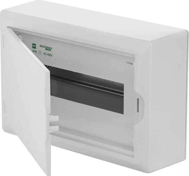 Elektro Plast Nasielsk Elektro-Plast Modulinis skirstomasis skydas 1x12 n/t ECONOMIC BOX RN 1/12 baltos durys (N+PE) IP40 2503-00