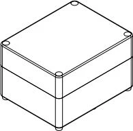 Elektro-Plast Pramonės konteineris n / t 170 x 135 x 107 IP65 skaidri (2712- 01)