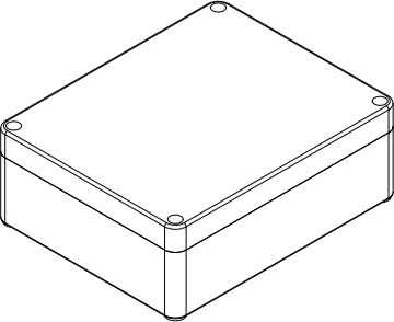 Elektro Plast Nasielsk 2723-00 INDUSTRIAL Hermetiška dėžė n/t 313x253x115 IP65 kamuolys 2723-00
