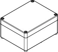 Elektro Plast Nasielsk Elektro-Plast Pramoninis izoliavimas n / t 170 x 135 x 85mm IP65 pilkas (2711 -0)