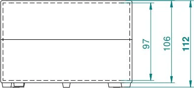 Elektro Plast Nasielsk 2708-00 PRAMONINĖ Hermetiška dėžutė n/t 170x105x112 IP65 rutuliukas 2708-00