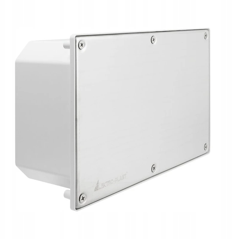 Elektro Plast 64.250 Ppt-EH250 INOX sieninė dėžė, hermetiška, IK10 IP65, nerūdijančio plieno dangtis 64.250