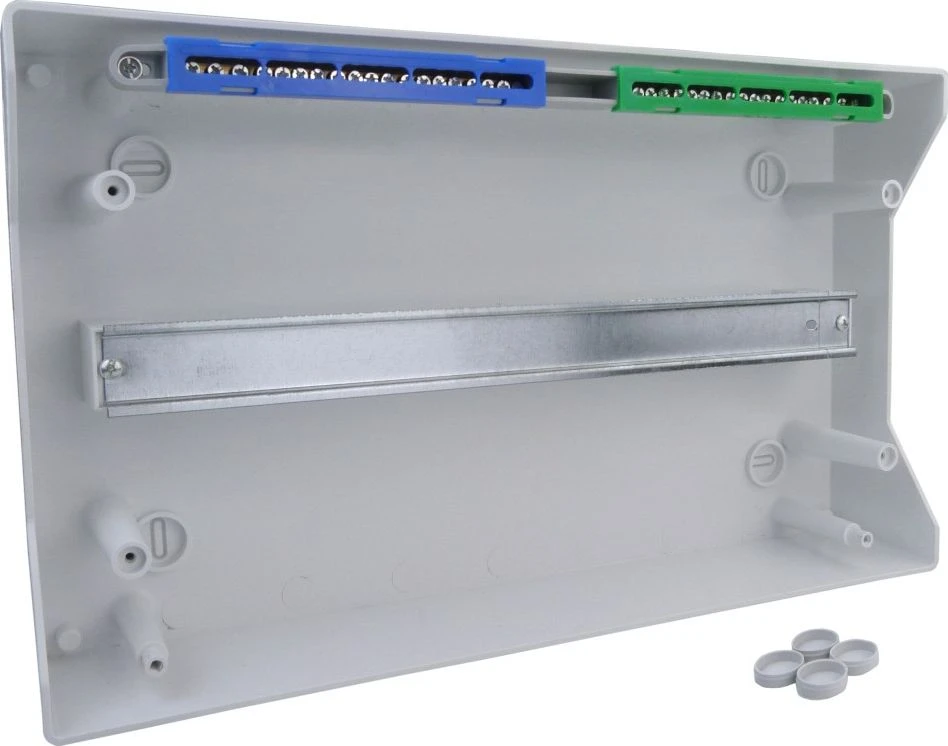 „Elektro-Plast RH-18/B“ hermetiškas paskirstymo skydas, montuojamas ant paviršiaus, 18 modulių, IP65, VDE 36.17 E-P 4262