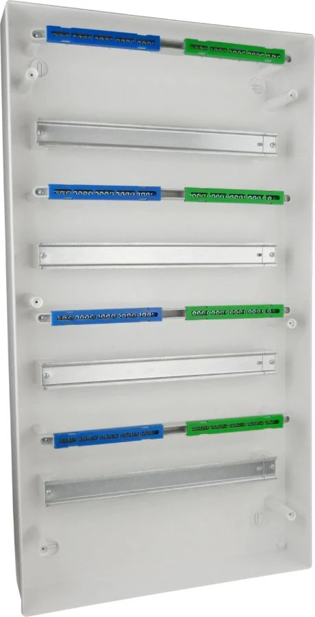 „Elektro-Plast“ hermetiškas paskirstymo skydas, montuojamas ant paviršiaus, 72mod IP65 VDE 36.171 E-P 8529 (RH-72/4B)
