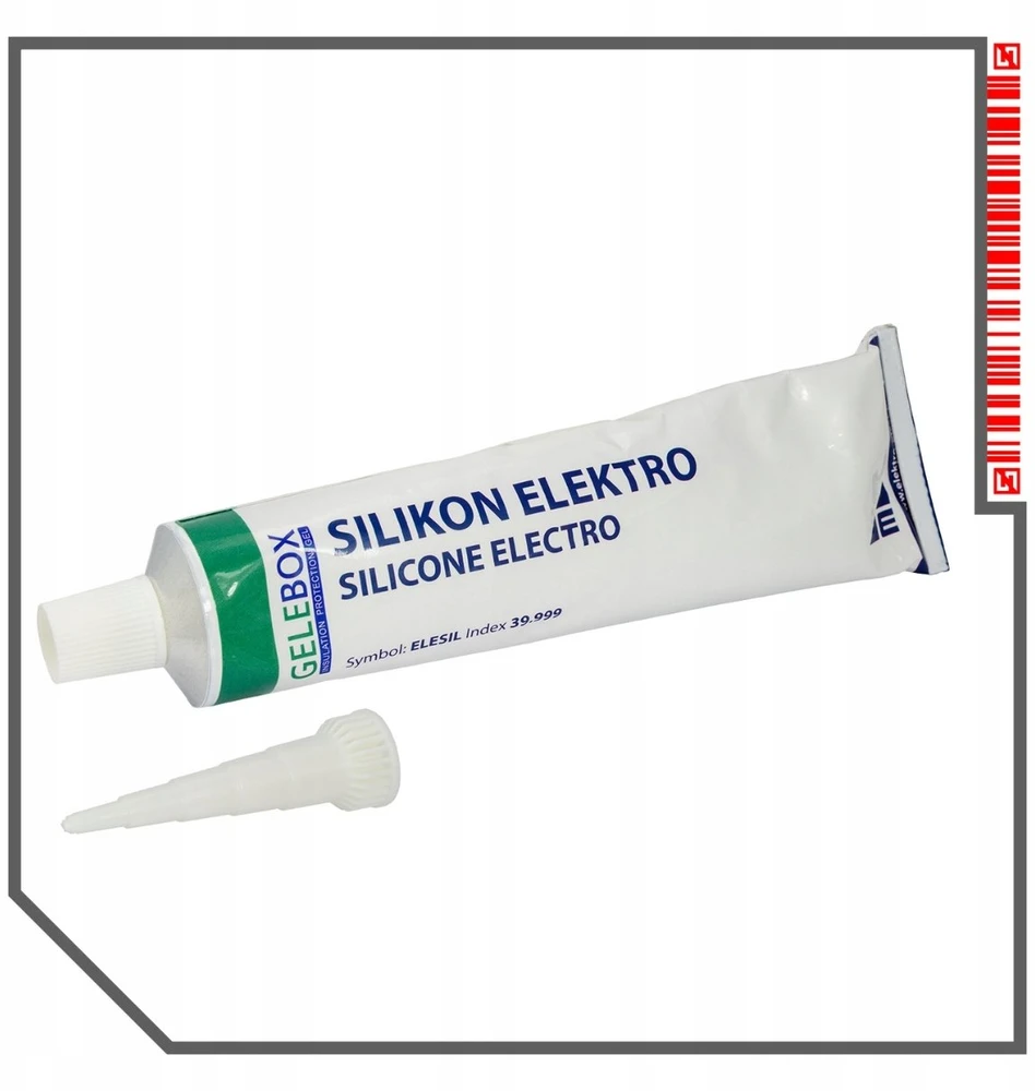 Elektro-Plast Silikonas Elektro ELESIL 20kV/mm permatomas 100ml GELEBOX