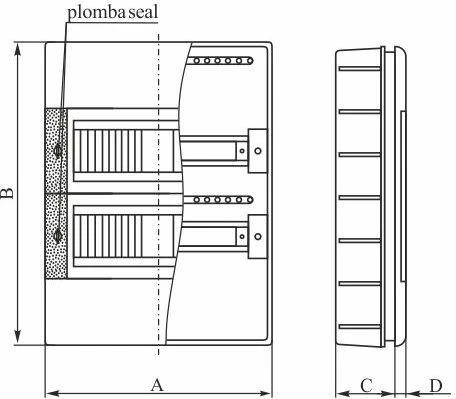 Elektro Plast SRP-36 P/T 3X12 D.TRANS.