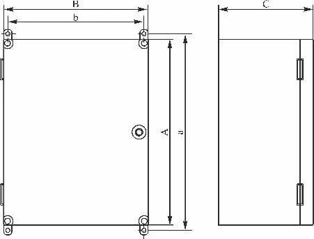 Elektro-Plast Uni-Mini UNIbox korpusas su montavimo plokšte IP65 EP 43.01 5900
