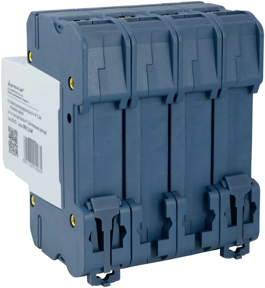 Elektro-Plast Viršįtampių apsaugos įtaisas B+C klasės 4P 12.5kA (žiebtuvas) SPD/12.5/4P