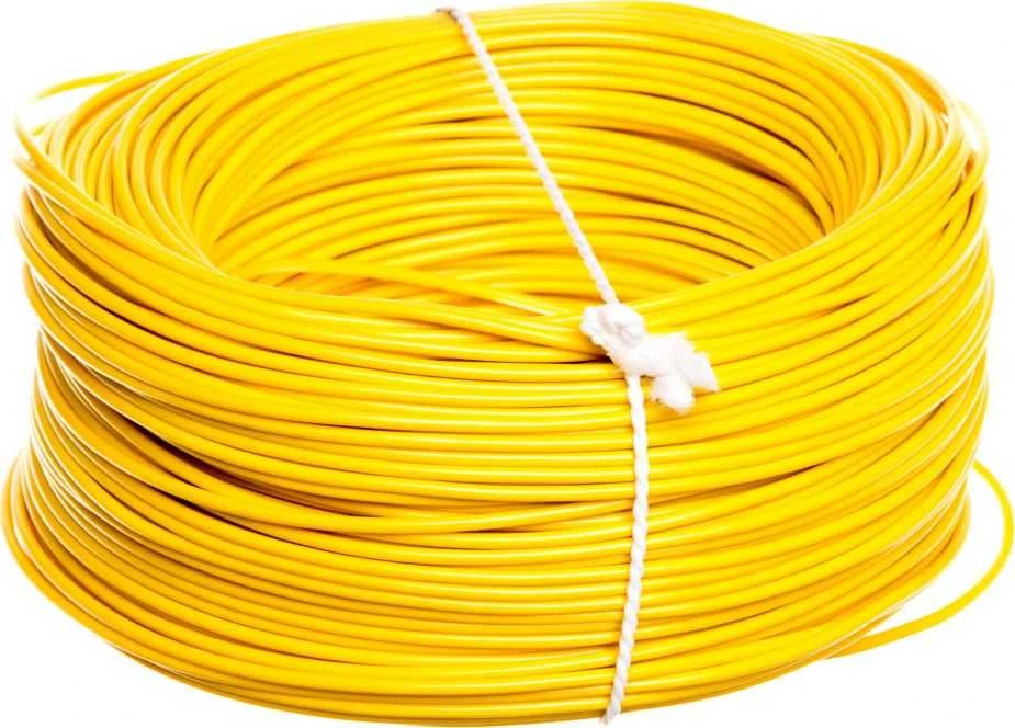 Elektrokabel LgY kabelis 1x1 H05V-K geltonas