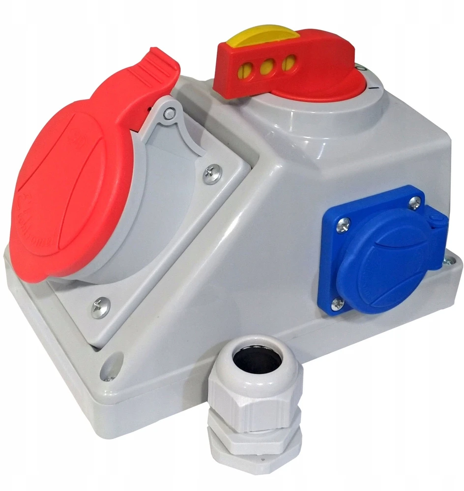 Elektromet Įrengimo rinkinys 0-I 3P+N+Z, 2 x 2P+Z IP54 C32-18.2N 974061