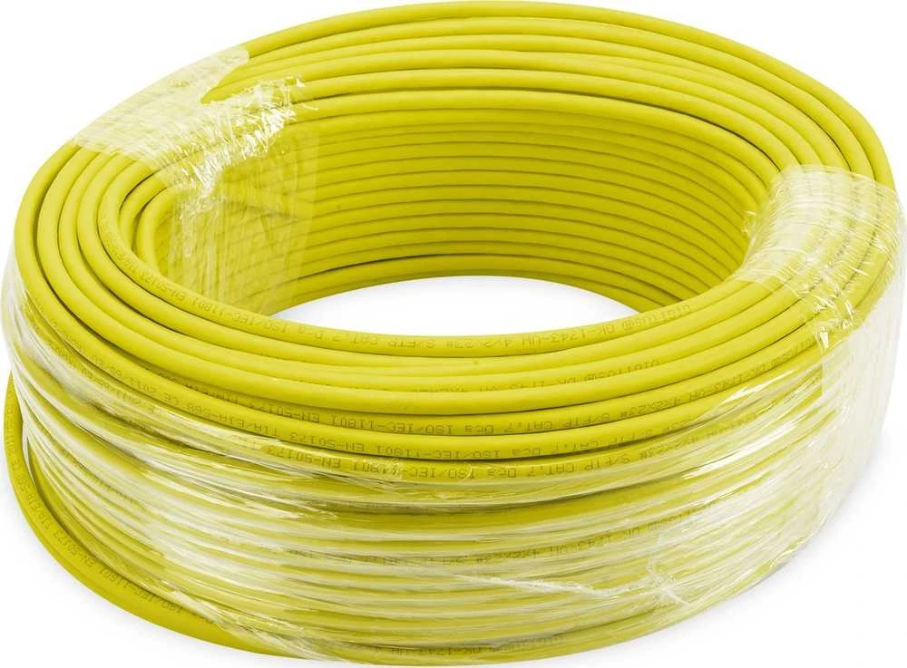Digitus DK-1743-A-VH-1 tinklo kabelis Geltona 100 m Cat7a S/FTP (S-STP)