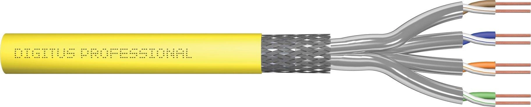 Digitus DK-1743-A-VH-1 tinklo kabelis Geltona 100 m Cat7a S/FTP (S-STP)