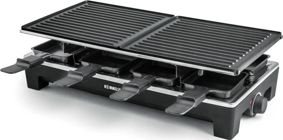 Rommelsbacher | Raclette grill | RCS 1350 | Grilis | 1350 W | Juodas/Pilkas