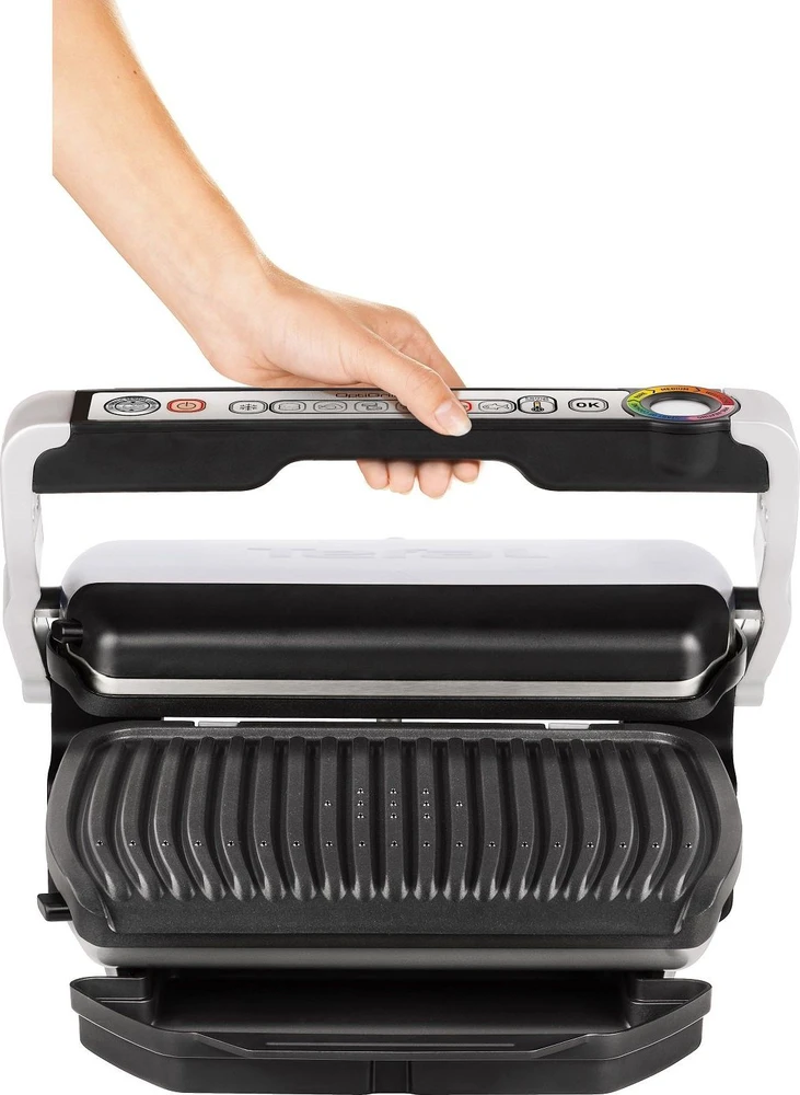 TEFAL elektrinis grilis GC712D34 Sidabrinis / Juodas