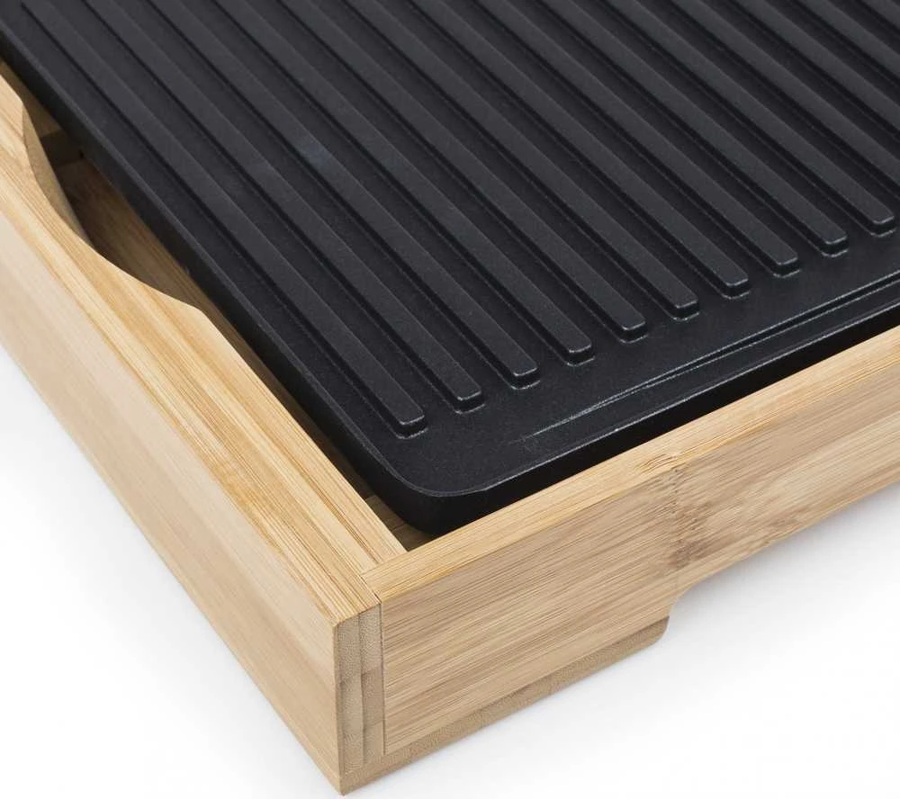 Tristar | Bamboo Grilis XL | TG2514B | Table | 2200 W | Juodas