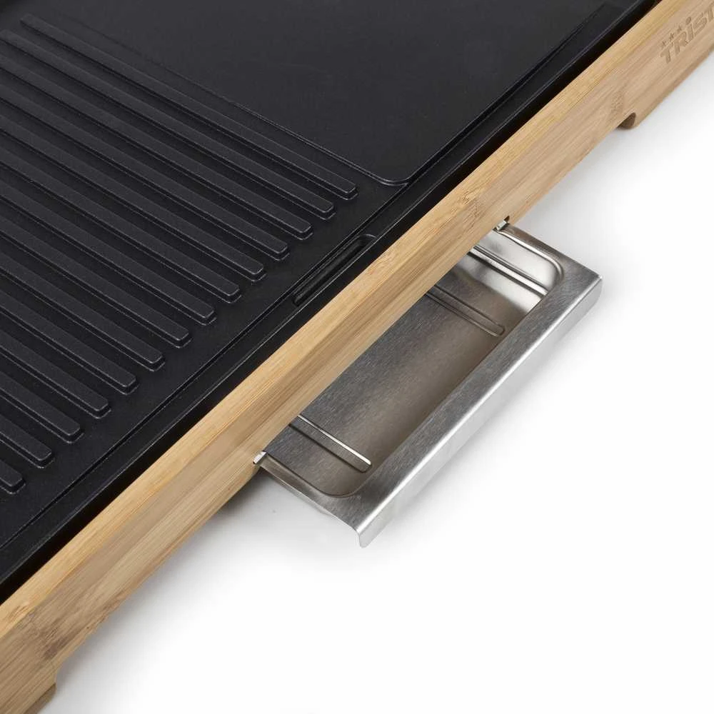 Tristar | Bamboo Grilis XL | TG2514B | Table | 2200 W | Juodas