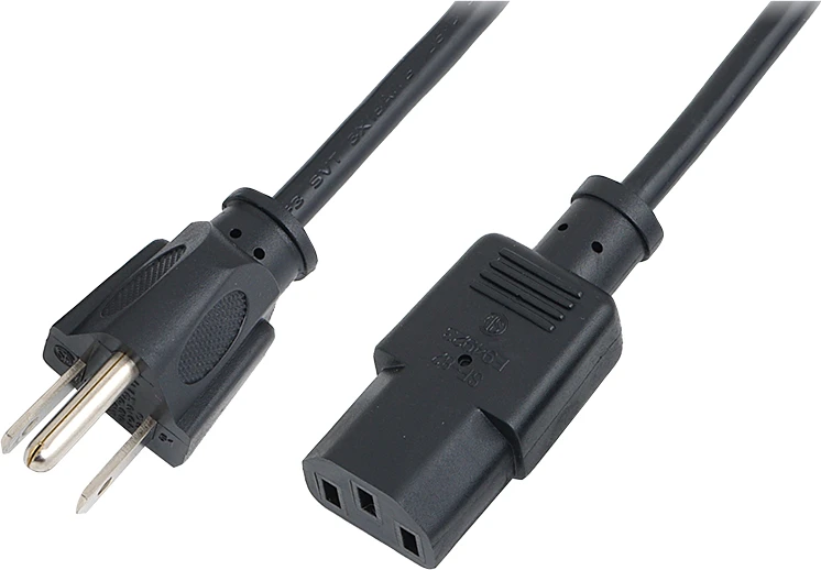Maitinimo kabelis LogiLink US NEMA5-15P - IEC60320-1 C13 1,80m Juodas (CP099)