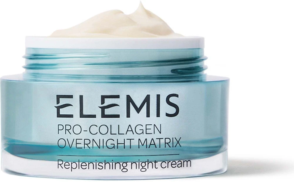 „Elemis Pro-Collagen Overnight Matrix“ raukšles mažinantis naktinis kremas veidui, 50 ml