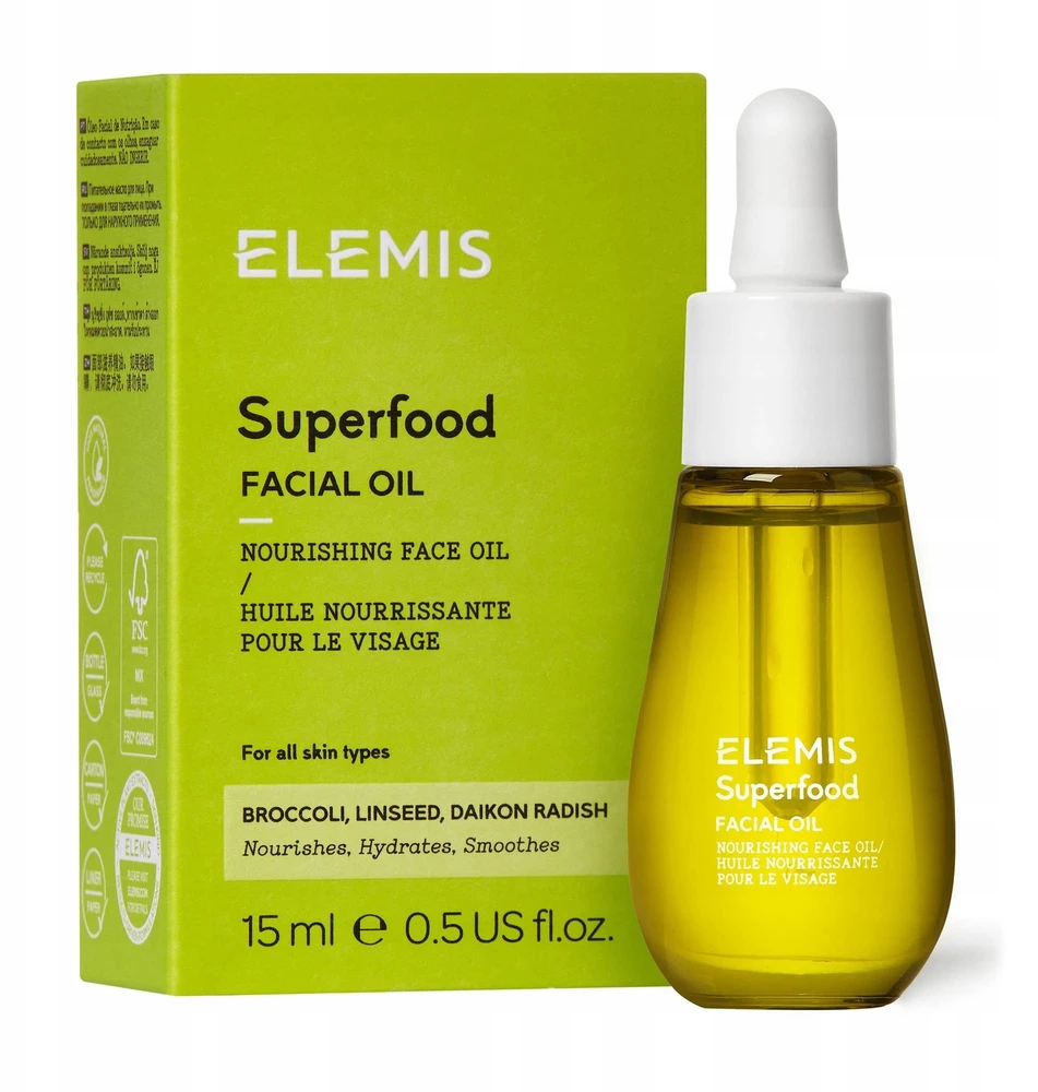 „Elemis Superfood“ veido aliejus