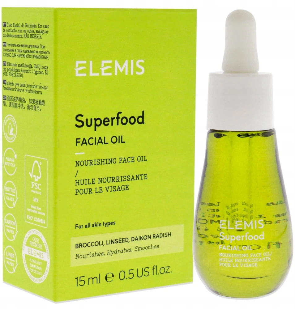 „Elemis Superfood“ veido aliejus