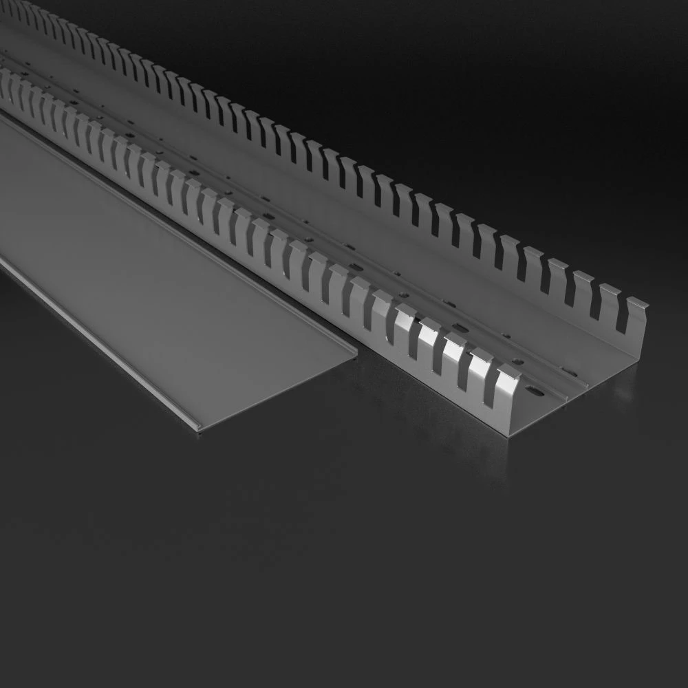 Elettrocanali ECS12040 Savaime gesinantis šukų lovelis 120x40 pilkas su PV UV danga /2m/ ECS12040