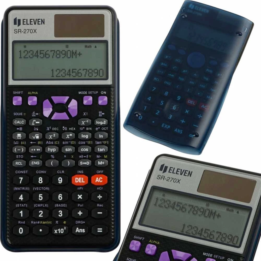 Skaičiuotuvas ELEVEN SR-270X, 417 funkcijų