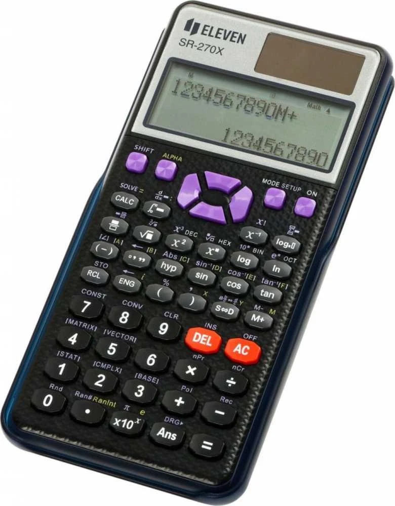 Skaičiuotuvas ELEVEN SR-270X, 417 funkcijų
