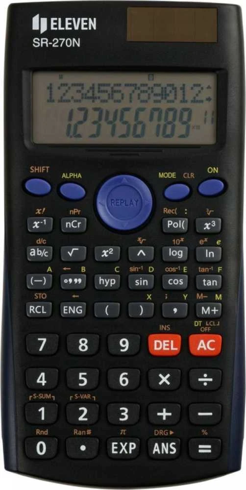 Skaičiuotuvas ELEVEN SR-270N, 240 funkcijų
