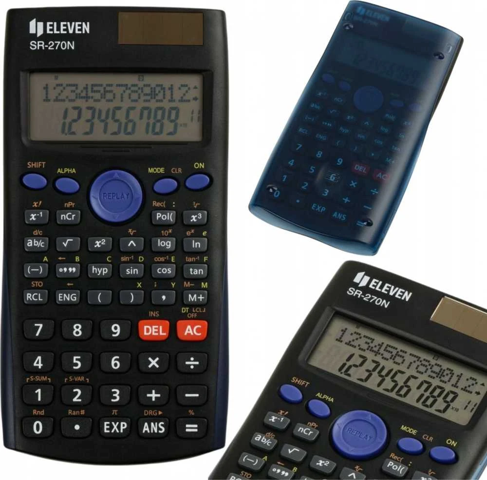 Skaičiuotuvas ELEVEN SR-270N, 240 funkcijų
