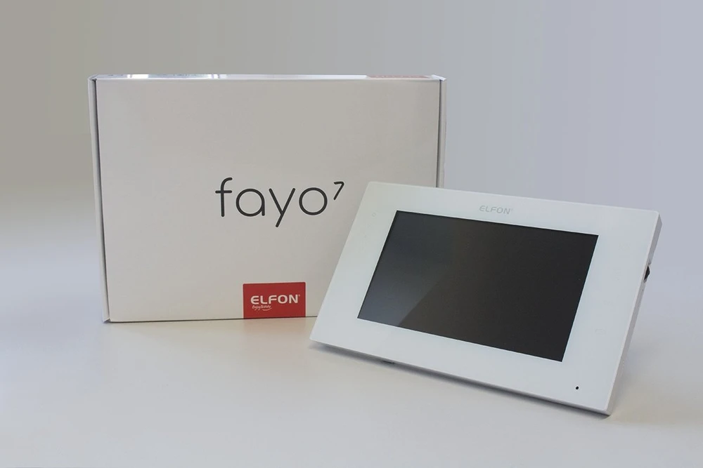 7 colių monitorius Elfon OP-VM7F – FAYO baltas
