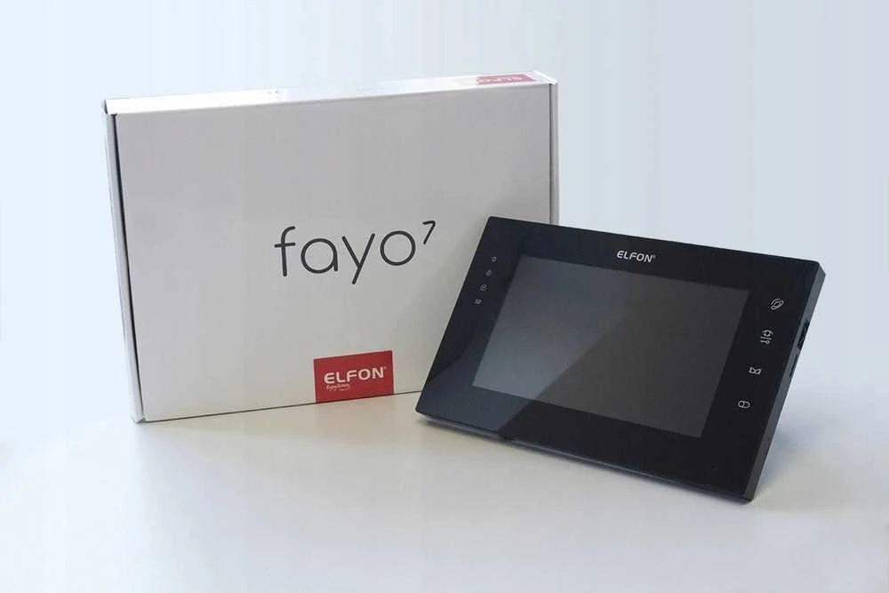 ELFON OPTIMA OP-VM7F juodas monitorius