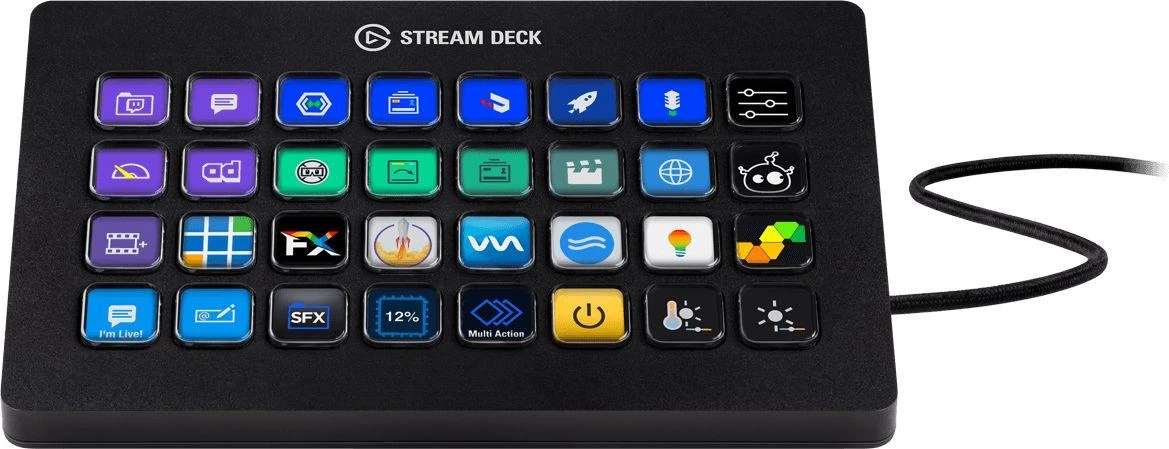 Elgato Stream Deck XL, spartus praplėstų funkcijų paleidimo įrenginys