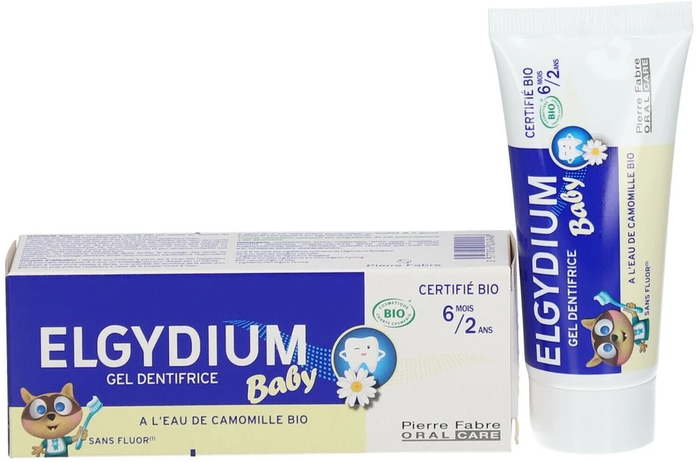 Elgydium Elgydium, Baby, Chamomile, Cleansing, Dantų pasta, 30 ml Unisex