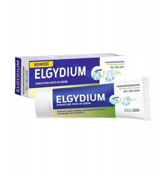 Elgydium, Elgydium, Nuo apnašų, Dantų pasta, 50 ml