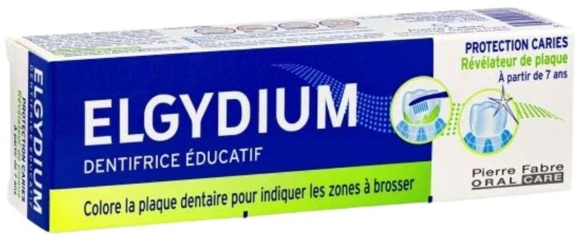 Elgydium, Elgydium, Nuo apnašų, Dantų pasta, 50 ml
