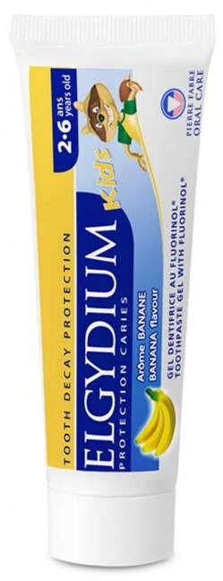 Elgydium Elgydium, Kids Shark, Fluorinol, Clean, Dantų pasta, 50 ml Vaikams